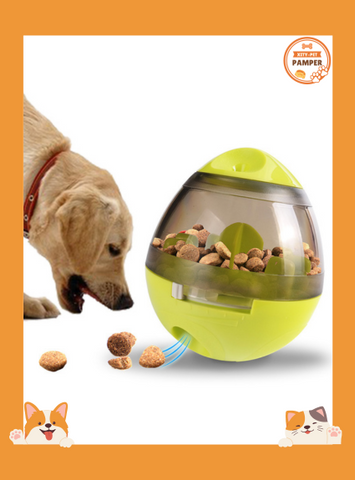 Pet Food Feeder Dispenser Funny Toy