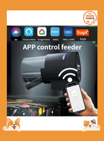 Wi-Fi Automatic Fish Feeder Timer & Remote Control