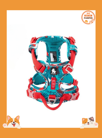 Reflective Camouflage Dog Harness Explosion-Proof, Adjustable