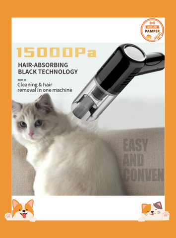 PawPerfect Handheld Pet Hair Vacuum for Dogs and Cats Dry and Wet Dual-Use
