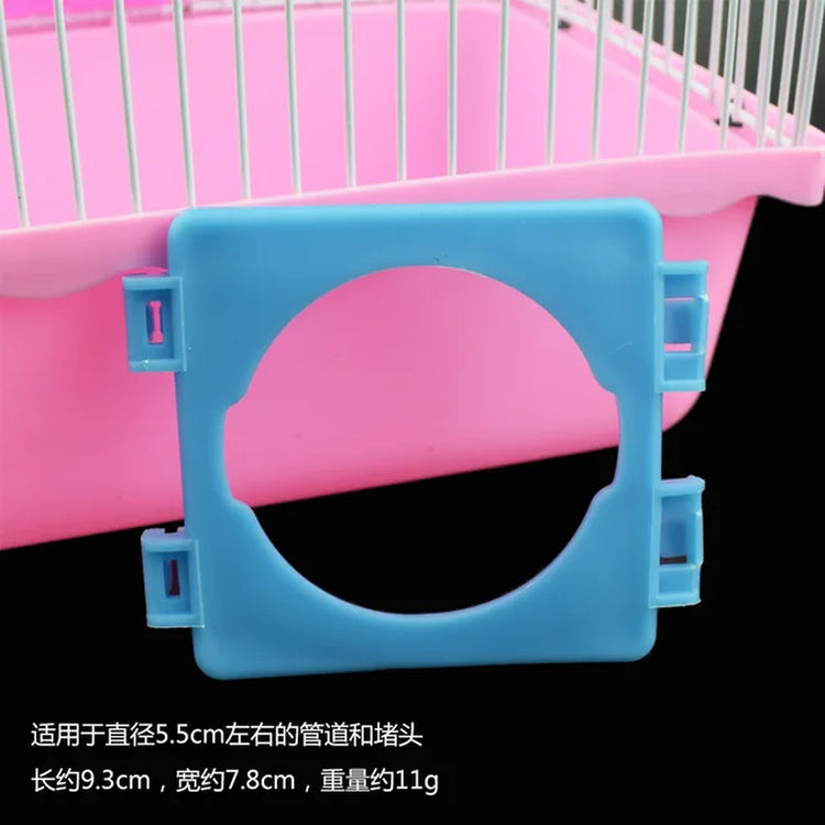8 Pcs/Set DIY Hamster Tunnel Toy Pet Sports Training Pipeline Transparent Runway Toy Pet Hamster Game for Small Animal Accessori