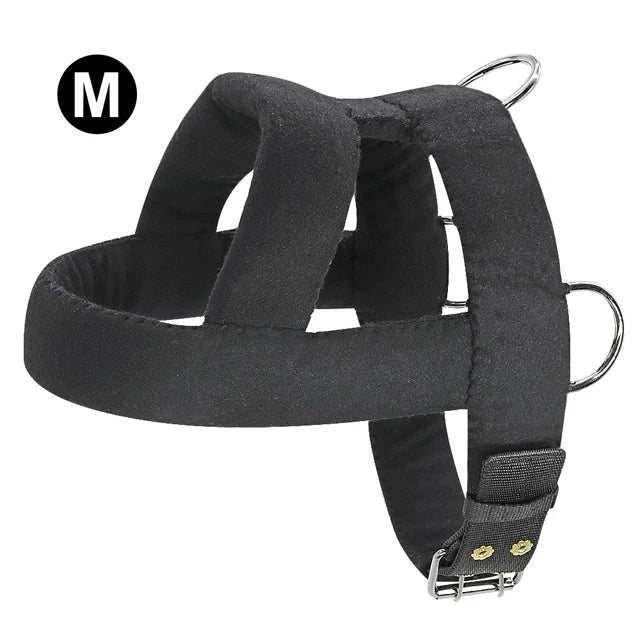 Dog Weight Pulling Harness and Leash Soft Padded Dogs Sledding Harnesses with Durable Lead Rope Pitbull Big Large Dogs Training