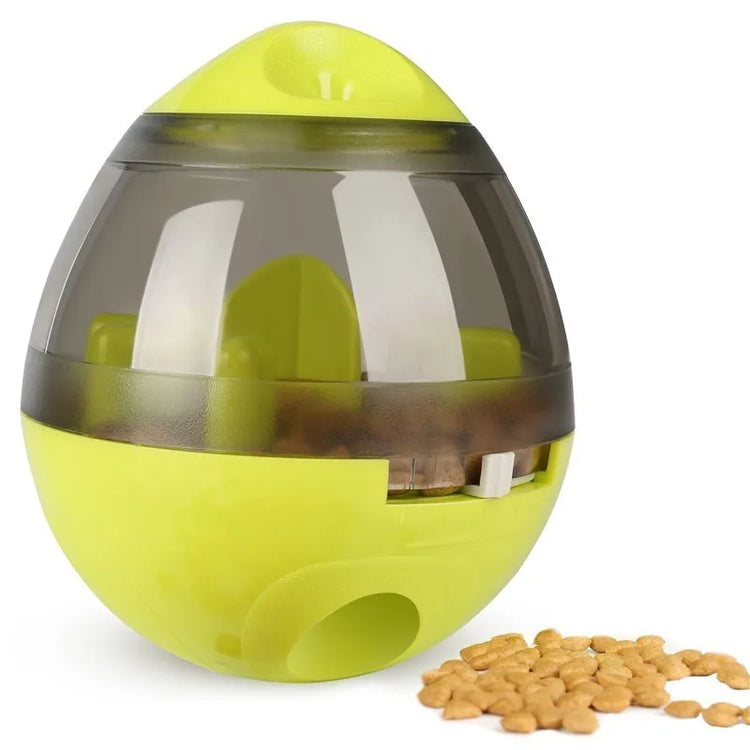 Interactive Dog Cat Food Treat Ball Bowl Toy Funny Pet Shaking Leakage Food Container Puppy Cat Slow Feed Pet Tumbler Toy