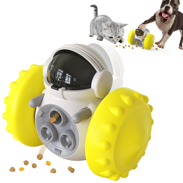 Interactive Dog Tumbler IQ Boost & Slow Feeder Toy