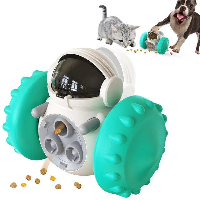 Interactive Dog Tumbler IQ Boost & Slow Feeder Toy