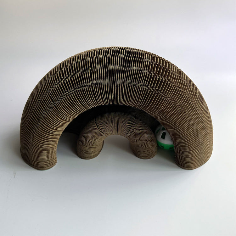 Magic Organ Cat Scratchers 2 in 1 Funny Shaped Cat Scratching Board Foldable Convenient Recyclable Durable Cat Scratcher