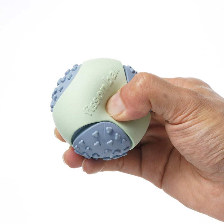 Dog Chew Ball Toy Durable Dog Ball Toy for Aggressive Chewers, a Natural Rubber Dog Toy for Large Medium Dogs That Helps with Dog Separation Anxiety, Dishwasher Safe