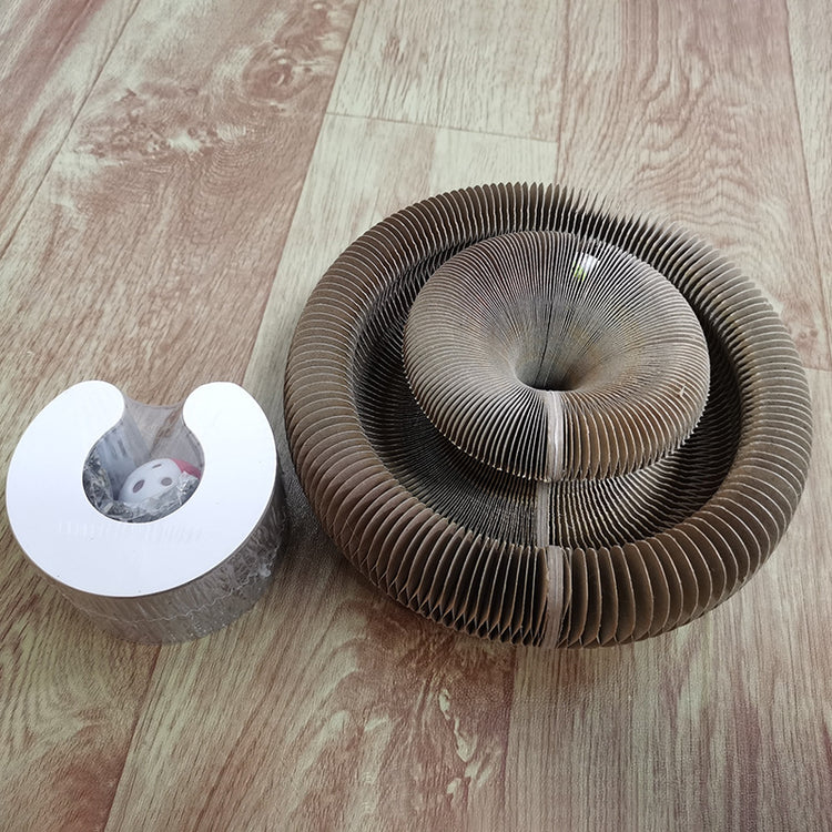 Magic Organ Cat Scratchers 2 in 1 Funny Shaped Cat Scratching Board Foldable Convenient Recyclable Durable Cat Scratcher