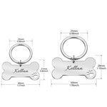 Anti lost Personalized Pet Identity Tag Dog Collar