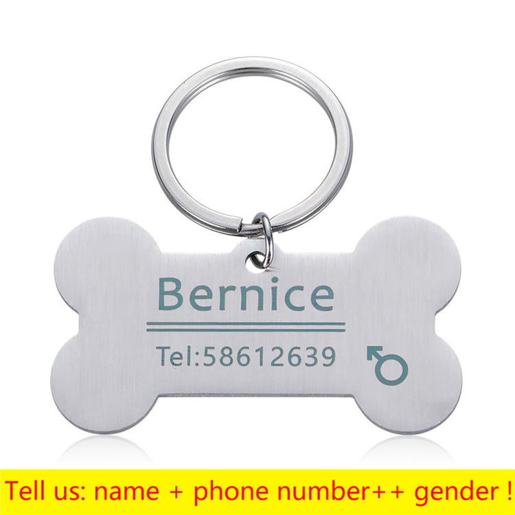 Anti lost Personalized Pet Identity Tag Dog Collar