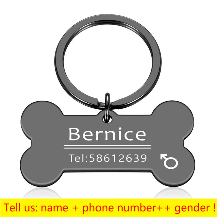 Anti lost Personalized Pet Identity Tag Dog Collar