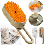 Pet steam brush