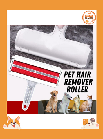 Reusable Pet Hair Lint Remover Dog Cat Hair Roller Cleaning Brush Sofa Clothes