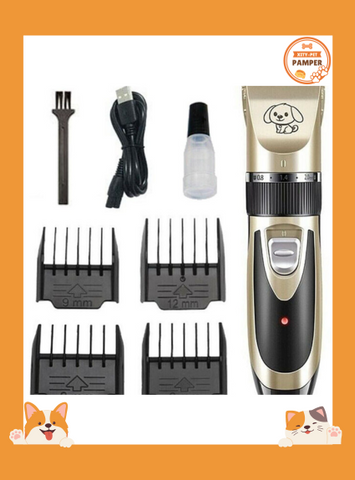 Smooth Grooming Professional Rechargeable Electric Pet Hair Trimmer Universal Voltage Cat & Dog Grooming Clippers