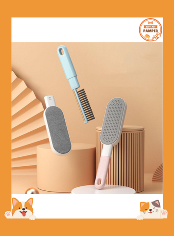 FurAway Double Sided Pet Hair Remover Brush for Easy Cleaning