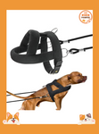 Dog Weight Pulling Harness & Leash Set: Durable Padded for Training Large Dogs