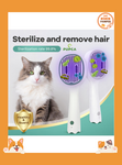 UVC Sterilized Pet Grooming Comb Shedding & Self Cleaning Brush