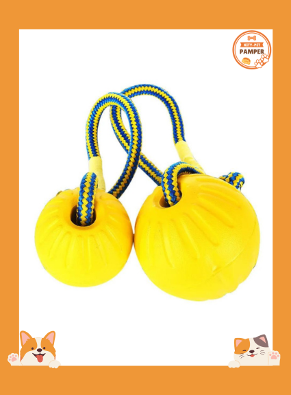 Indestructible Solid Rubber Ball Ultimate Dog Training & Play Toy