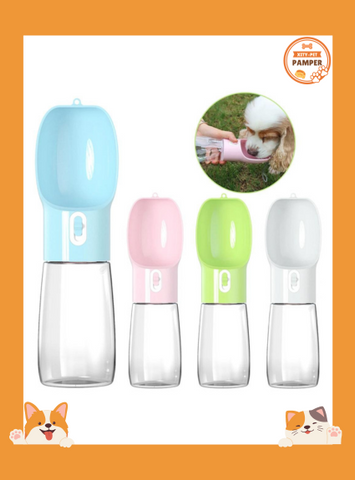 Portable Dog Water Bottle for Big Small Dogs Cats Outdoor Walking Feeder Bowls Puppy Travel Drinking Dispenser Pet Supplies