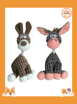 Donkey Shaped Squeaky Chew Toy for Dogs: Fun & Durable