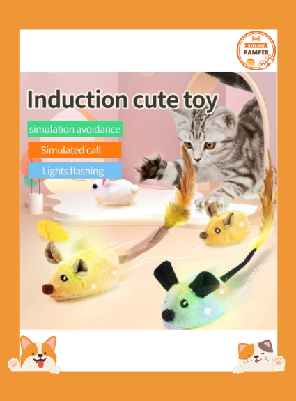 Smart Electric Running Mouse Toy Cat Teaser