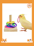 Wooden Block Puzzle Bird Toys Training Set