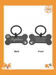 Anti lost Personalized Pet Identity Tag Dog Collar
