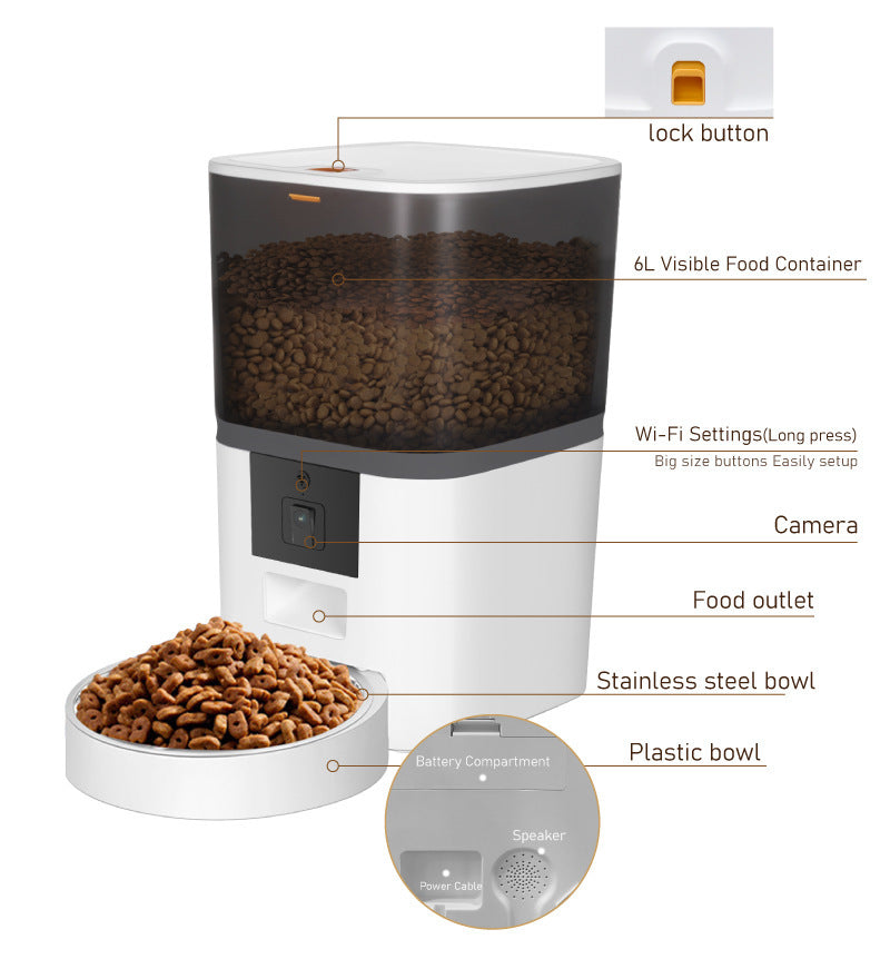 Smart Feed Automatic Dog and Cat Feeder
