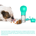3 In 1 Dog Water Bottle Pet Water Bottle Feeder Bowl
