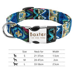 Adjustable Nylon Dog Collar Personalized Dogs Cat ID