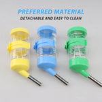 1PC Random Color 80/125/250 Ml Plastic Hamster Drinking Water Bottle Dispenser Feeder Hanging Guinea Pig Drinking Head Portable