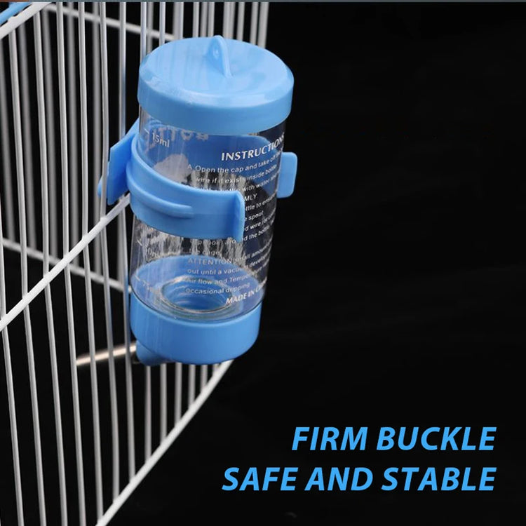 1PC Random Color 80/125/250 Ml Plastic Hamster Drinking Water Bottle Dispenser Feeder Hanging Guinea Pig Drinking Head Portable