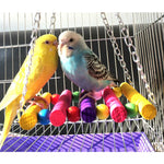 1Pcs Birds Toy Pet Bird Parrot Cockatiel Cage Bird Toys Hangingtoy Brinquedo Hammock Swing Toy