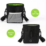 Multi-Functional Dog Treat Pouch: Training & Walking Accessory with Poop Bag Dispenser