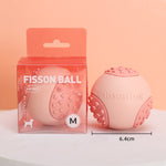 Dog Chew Ball Toy Durable Dog Ball Toy for Aggressive Chewers, a Natural Rubber Dog Toy for Large Medium Dogs That Helps with Dog Separation Anxiety, Dishwasher Safe