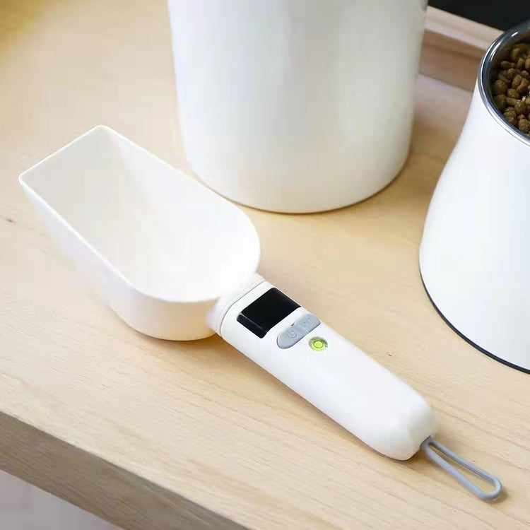 Pet Food Spoon Transparent with Scale Measurement