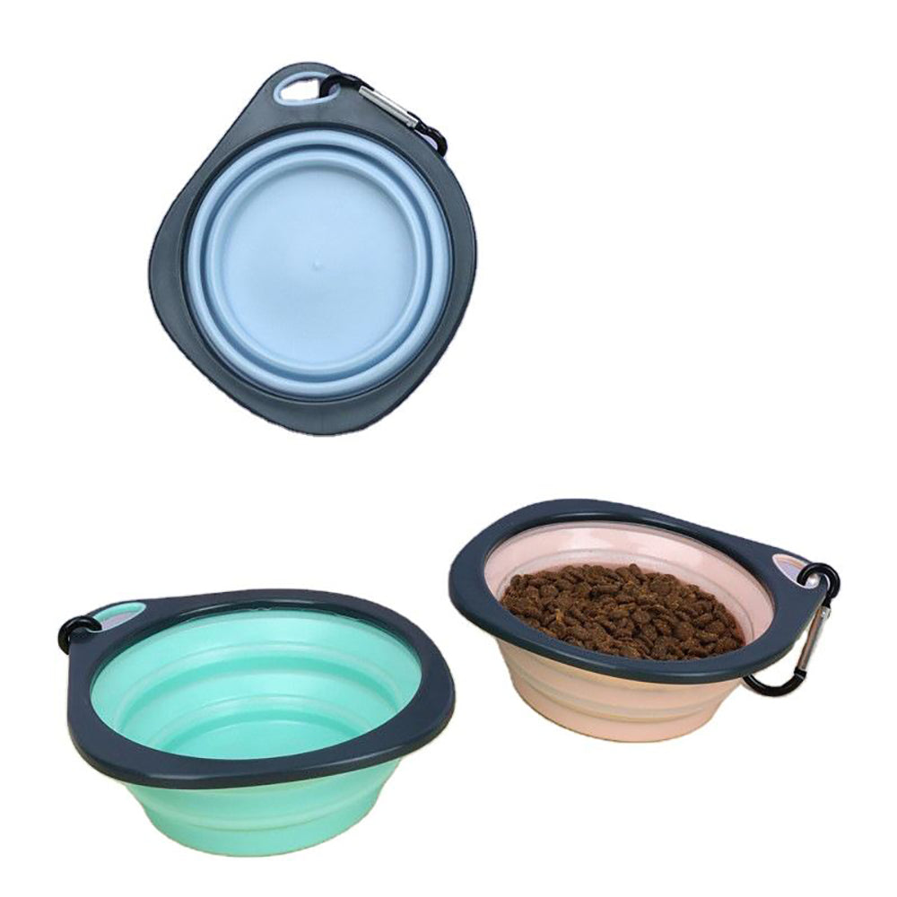 Collapsible Dog Bowls: Portable & Foldable Silicone Cups for Pets