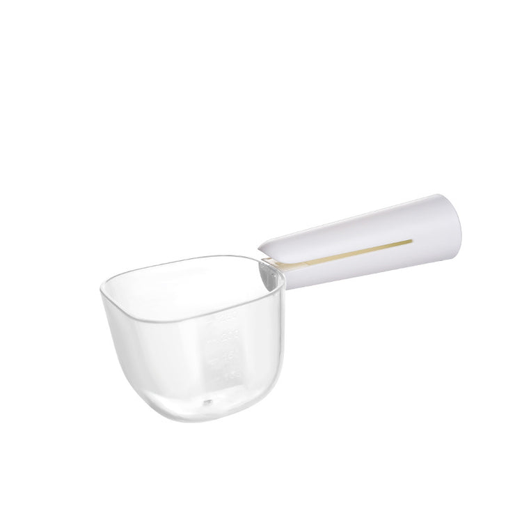 Pet Food Spoon Transparent with Scale Measurement