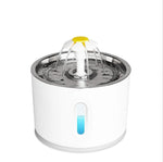 Automatic Pet Cat Water Fountain with LED Lighting USB Dogs Cats Mute Drinker Feeder Bowl Drinking Dispenser