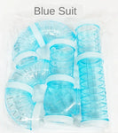 8 Pcs/Set DIY Hamster Tunnel Toy Pet Sports Training Pipeline Transparent Runway Toy Pet Hamster Game for Small Animal Accessori