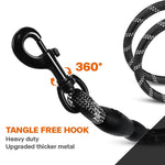 Hands Free Jogging: Elastic Dog Leash with Adjustable Waist & Padded Handle Reflective for Safe Running with Your Pet