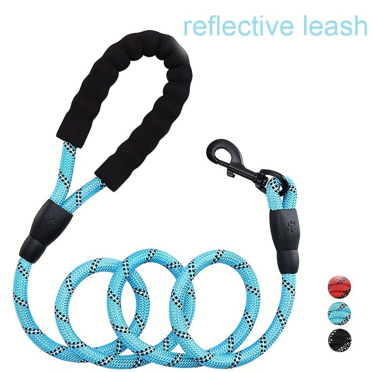 Hands Free Jogging: Elastic Dog Leash with Adjustable Waist & Padded Handle Reflective for Safe Running with Your Pet