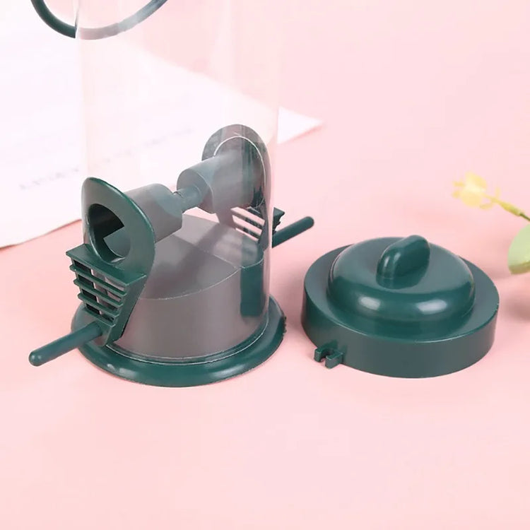 Bird Feeder Pet Food Dispenser Outdoor Hanging Multiple Holes Bebedero De Colibri Flying Animal Automatic Foot Feeding Tool