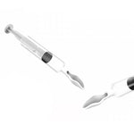 Bird Parrot Feeder Spoon with Manual Syringe Baby Bird Water Milk Medicine Feeding Syringe 20Ml