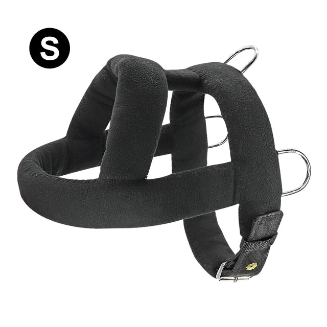 Dog Weight Pulling Harness and Leash Soft Padded Dogs Sledding Harnesses with Durable Lead Rope Pitbull Big Large Dogs Training