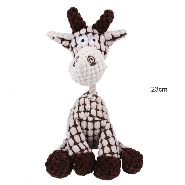 Donkey Shaped Squeaky Chew Toy for Dogs: Fun & Durable