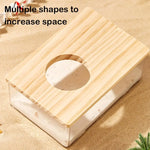 Hamster Bathroom House Sandbox Full Transparent Urine Sand Basin Golden Bear S/L Hamster Bath Toilet Bathroom Supplies