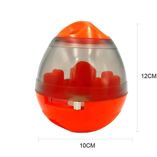 Interactive Dog Cat Food Treat Ball Bowl Toy Funny Pet Shaking Leakage Food Container Puppy Cat Slow Feed Pet Tumbler Toy