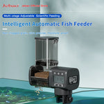 Jecod 2024 New Aquarium Fish Tank Feeder Intelligent Automatic Feeder Digital Timing Remote Control Fish Feeding