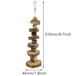 Natural Organic Apple Wood Chew Toy Small Animal Snack Toys Suitable for Rabbits Chinchilla Guinea Pigs Hamsters Smallanimal Toy